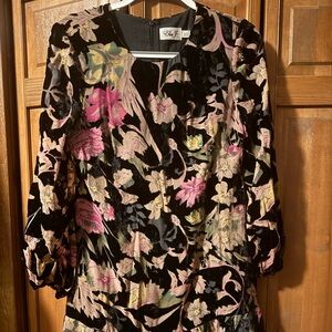 Eliza J Velvet Dress